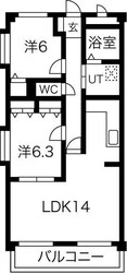 和泉乃郷I号館の物件間取画像